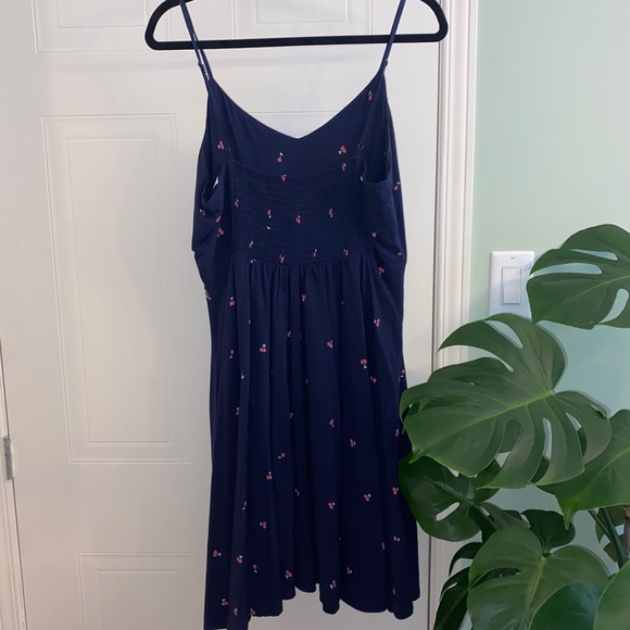 GAP | navy dress with 🍒 pattern - Picture 2 of 5